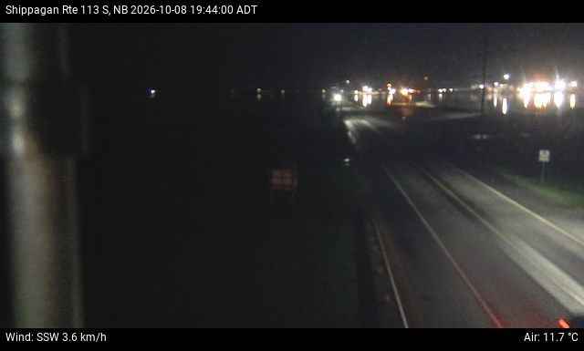 Web Cam image of Shippagan (NB Highway 113)