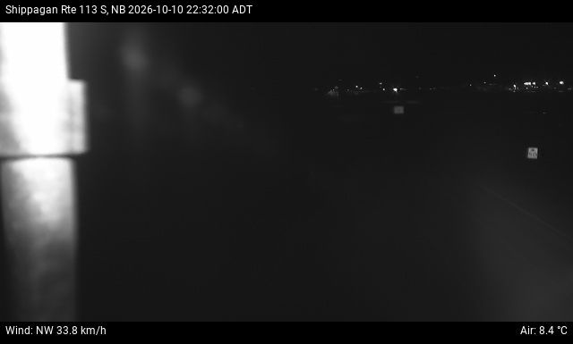 Web Cam image of Shippagan (NB Highway 113)