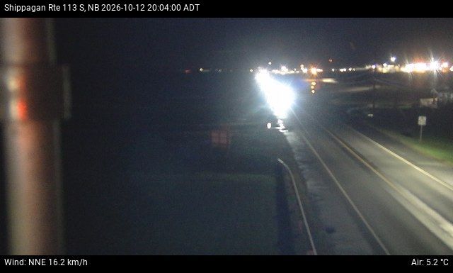 Web Cam image of Shippagan (NB Highway 113)