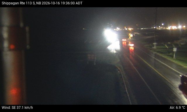 Web Cam image of Shippagan (NB Highway 113)