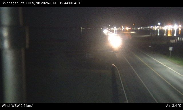 Web Cam image of Shippagan (NB Highway 113)