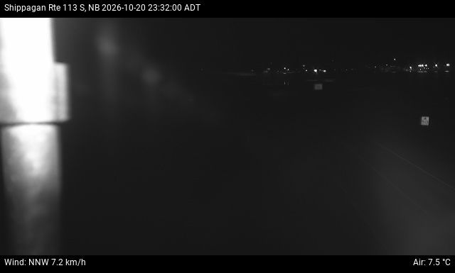 Web Cam image of Shippagan (NB Highway 113)