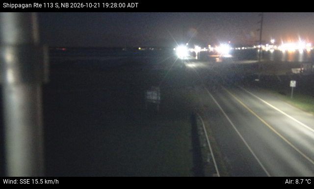 Web Cam image of Shippagan (NB Highway 113)