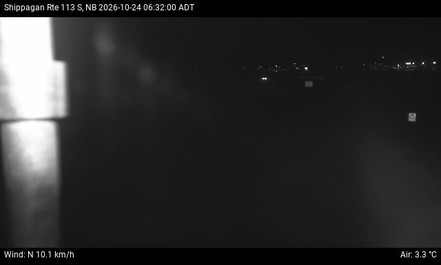 Web Cam image of Shippagan (NB Highway 113)