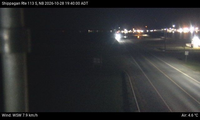 Web Cam image of Shippagan (NB Highway 113)
