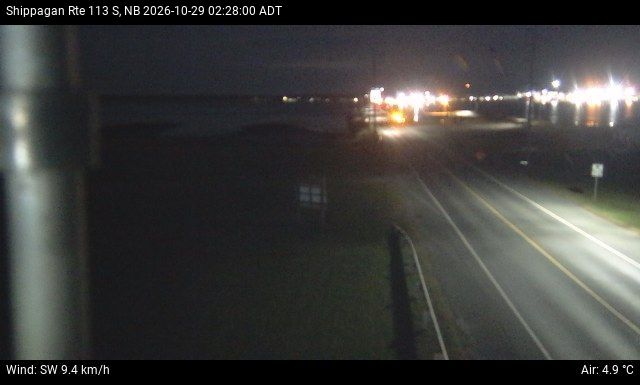 Web Cam image of Shippagan (NB Highway 113)