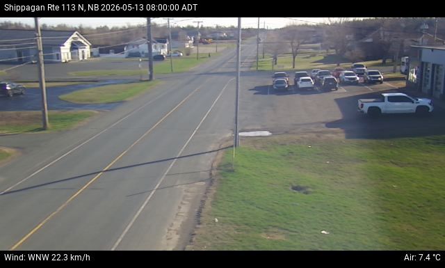 Web Cam image of Shippagan (NB Highway 113)