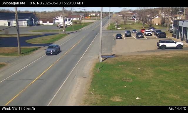 Web Cam image of Shippagan (NB Highway 113)
