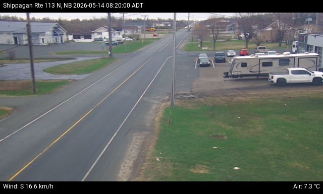 Web Cam image of Shippagan (NB Highway 113)