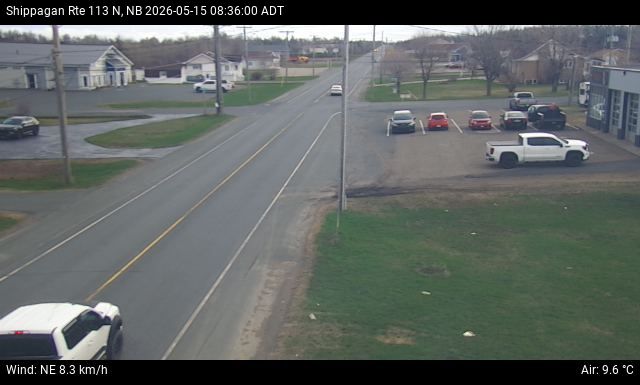 Web Cam image of Shippagan (NB Highway 113)