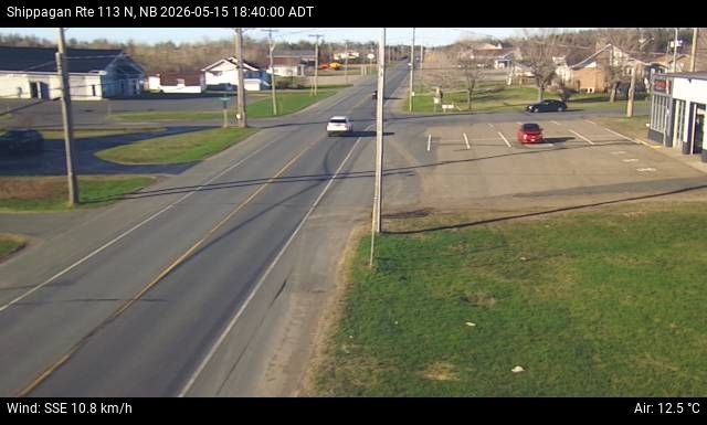 Web Cam image of Shippagan (NB Highway 113)