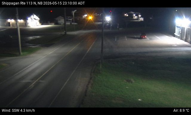Web Cam image of Shippagan (NB Highway 113)