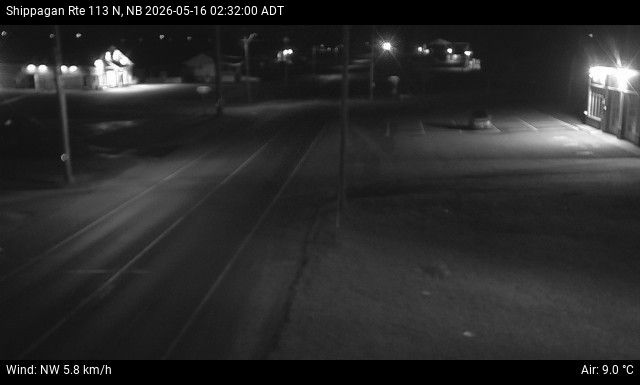 Web Cam image of Shippagan (NB Highway 113)