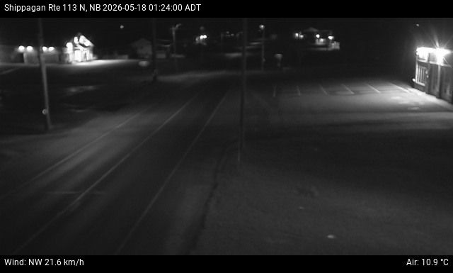 Web Cam image of Shippagan (NB Highway 113)