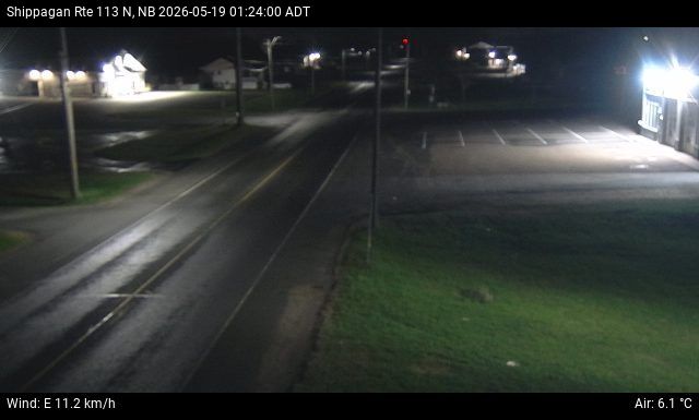 Web Cam image of Shippagan (NB Highway 113)