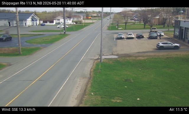 Web Cam image of Shippagan (NB Highway 113)