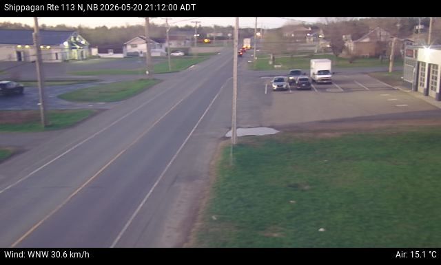 Web Cam image of Shippagan (NB Highway 113)