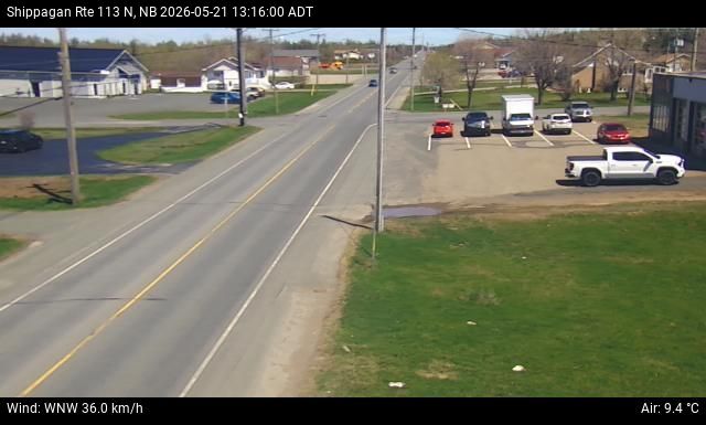 Web Cam image of Shippagan (NB Highway 113)