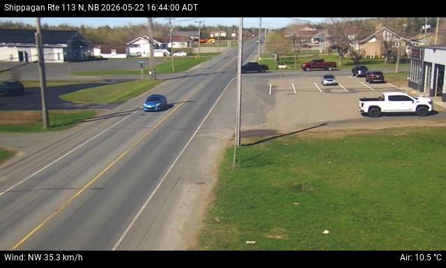Web Cam image of Shippagan (NB Highway 113)