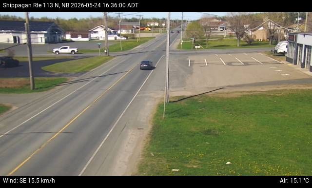 Web Cam image of Shippagan (NB Highway 113)