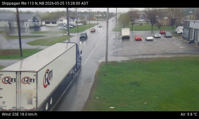 Web Cam image of Shippagan (NB Highway 113)