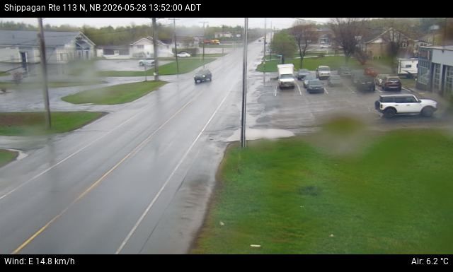 Web Cam image of Shippagan (NB Highway 113)