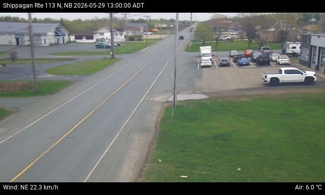 Web Cam image of Shippagan (NB Highway 113)