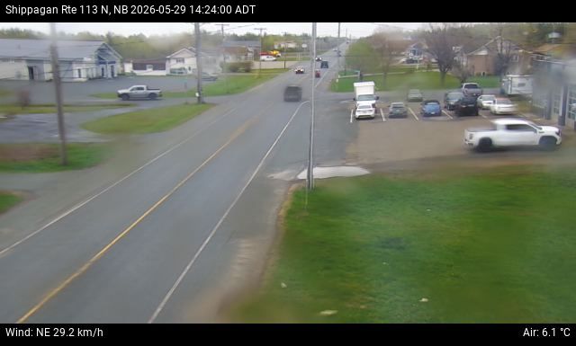 Web Cam image of Shippagan (NB Highway 113)