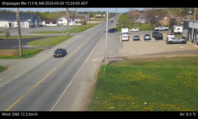 Web Cam image of Shippagan (NB Highway 113)
