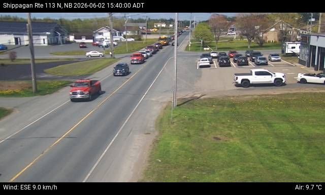 Web Cam image of Shippagan (NB Highway 113)