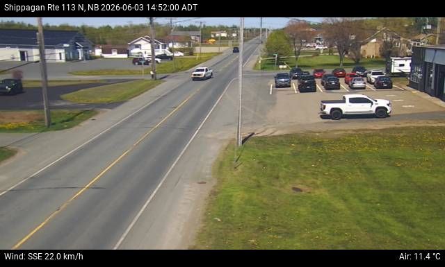 Web Cam image of Shippagan (NB Highway 113)
