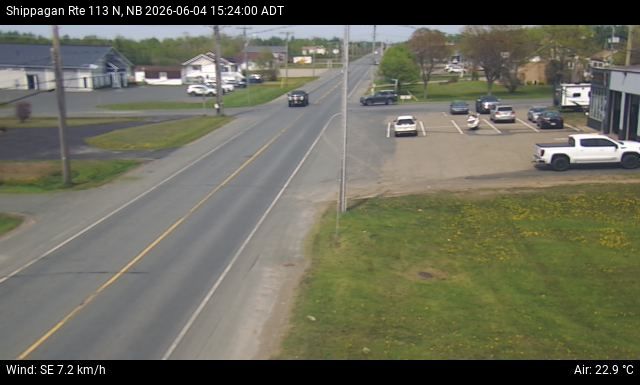 Web Cam image of Shippagan (NB Highway 113)