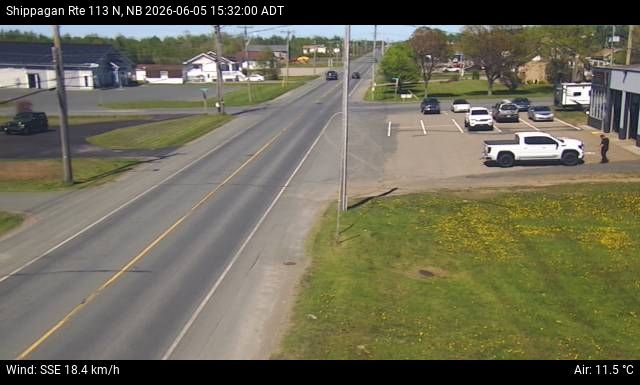 Web Cam image of Shippagan (NB Highway 113)