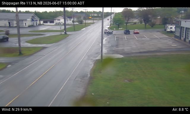 Web Cam image of Shippagan (NB Highway 113)