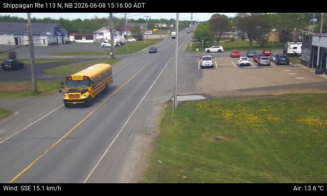 Web Cam image of Shippagan (NB Highway 113)