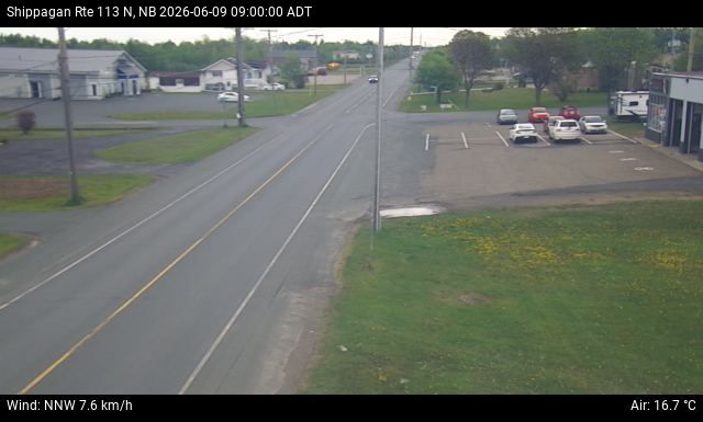 Web Cam image of Shippagan (NB Highway 113)