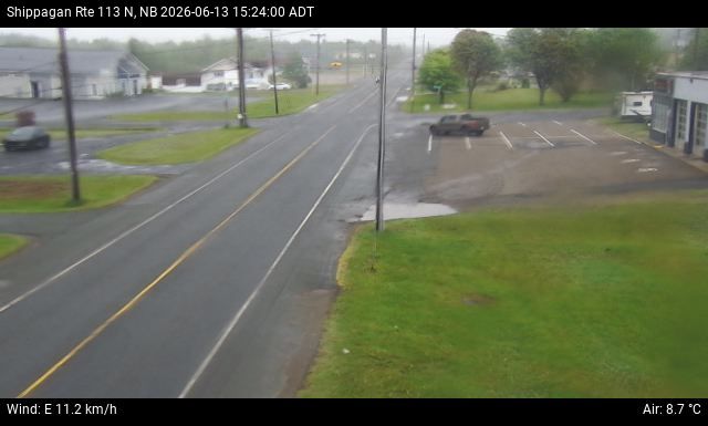 Web Cam image of Shippagan (NB Highway 113)