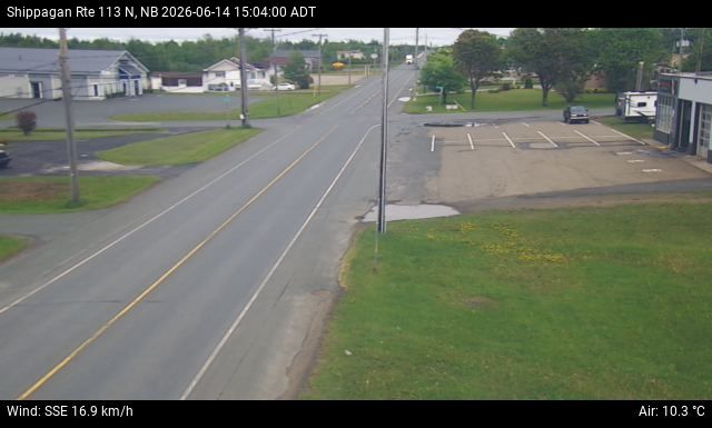 Web Cam image of Shippagan (NB Highway 113)