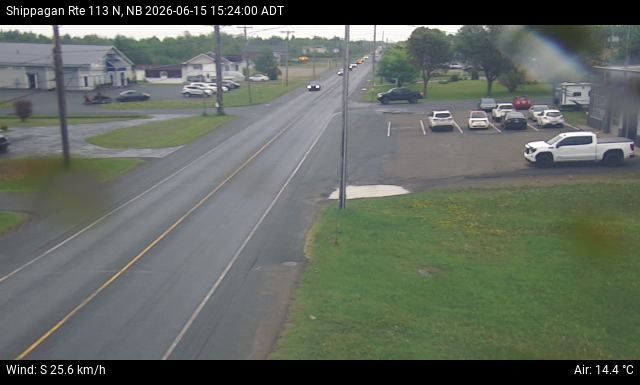 Web Cam image of Shippagan (NB Highway 113)