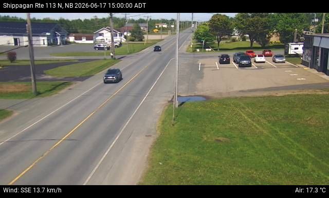 Web Cam image of Shippagan (NB Highway 113)