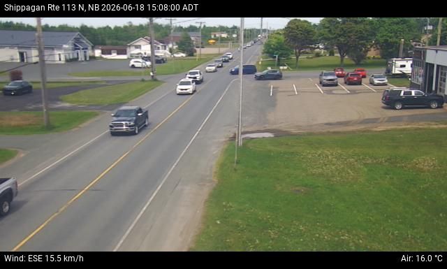 Web Cam image of Shippagan (NB Highway 113)