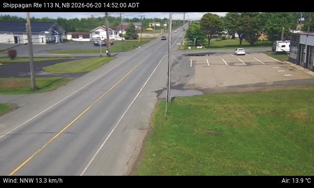 Web Cam image of Shippagan (NB Highway 113)