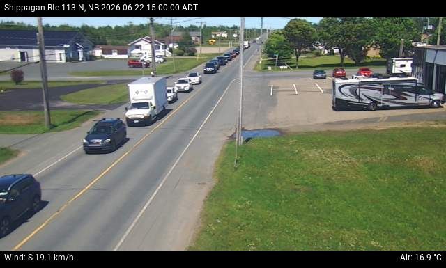 Web Cam image of Shippagan (NB Highway 113)