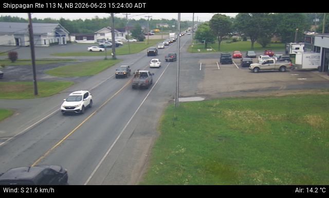 Web Cam image of Shippagan (NB Highway 113)
