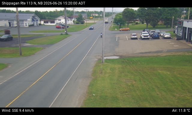 Web Cam image of Shippagan (NB Highway 113)