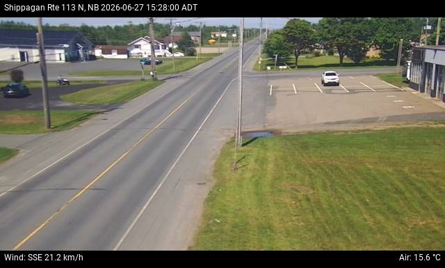 Web Cam image of Shippagan (NB Highway 113)