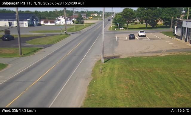 Web Cam image of Shippagan (NB Highway 113)