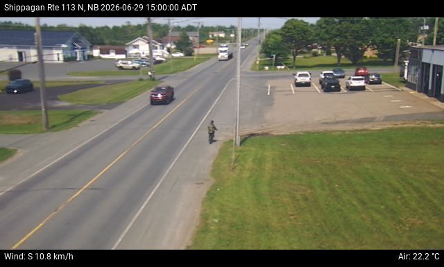 Web Cam image of Shippagan (NB Highway 113)
