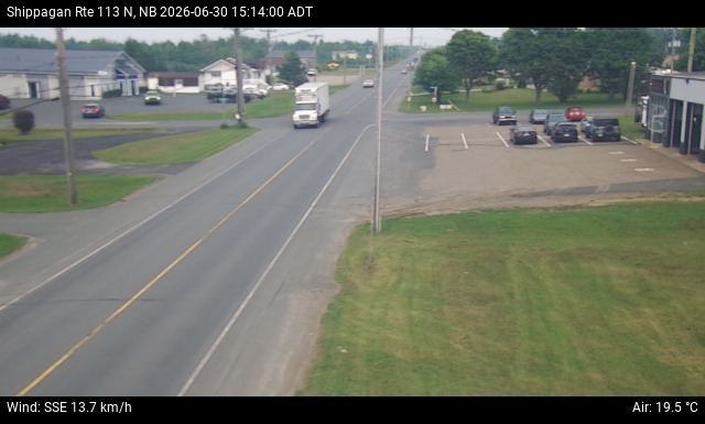 Web Cam image of Shippagan (NB Highway 113)
