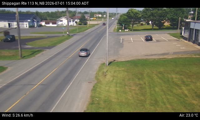 Web Cam image of Shippagan (NB Highway 113)